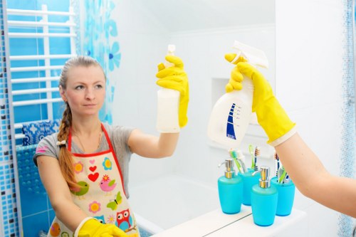 Professional office cleaning in Kingston with attention to reception and shared areas