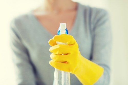 Commercial cleaning team supporting a Kingston office environment