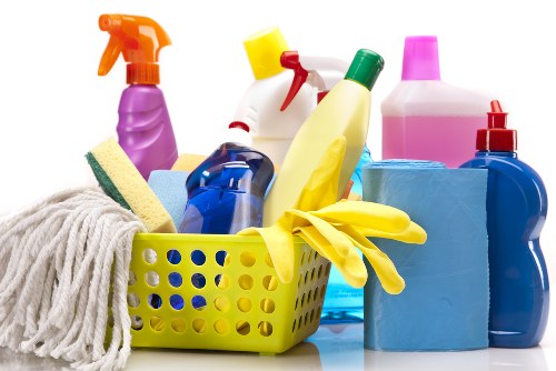Professional house cleaning in a Kingston home