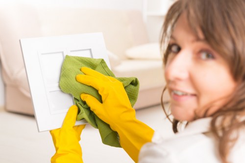 Detailed cleaning of a shared commercial space in Kingston