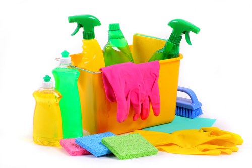 Upholstery cleaning equipment used on a fabric sofa in Kingston
